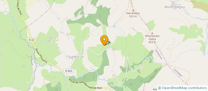 localisation de l'entreprise LANDAREA  SAINT MARTIN D'ARROSSA