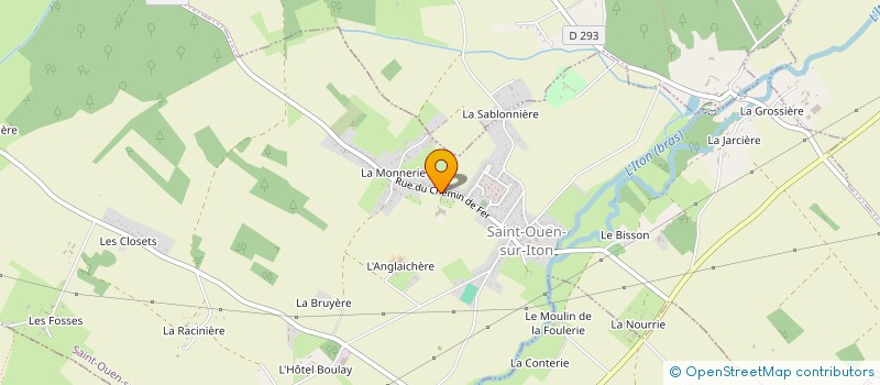 localisation de l'entreprise LANDE à SAINT-OUEN-SUR-ITON