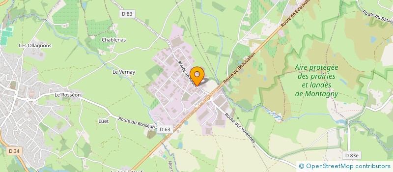 localisation de l'entreprise LANDE AUTOMOBILE  SAINT-LAURENT-D'AGNY