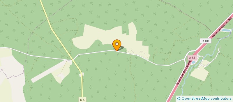 localisation de l'entreprise LANDECO  CAPBRETON