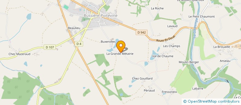 localisation de l'entreprise LANDELEC à VAL-D'OIRE-ET-GARTEMPE