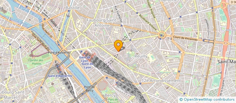 localisation de l'entreprise LANDEMAINE CROZATIER  PARIS