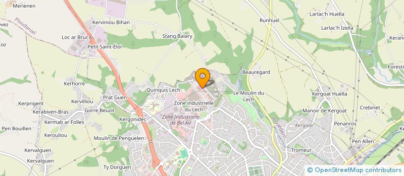 localisation de l'entreprise LANDER MOBILIER à LANDERNEAU