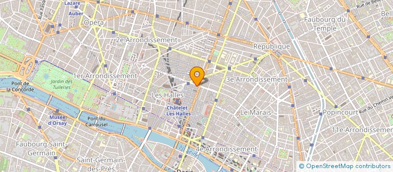 localisation de l'entreprise LANDER'S à PARIS