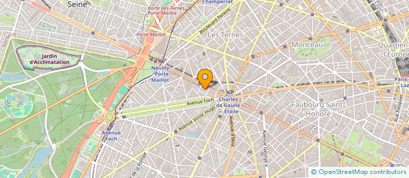 localisation de l'entreprise LANDES SERRE 2 ENERGY  PARIS