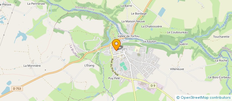 localisation de l'entreprise LANDIAL à LES LANDES-GENUSSON