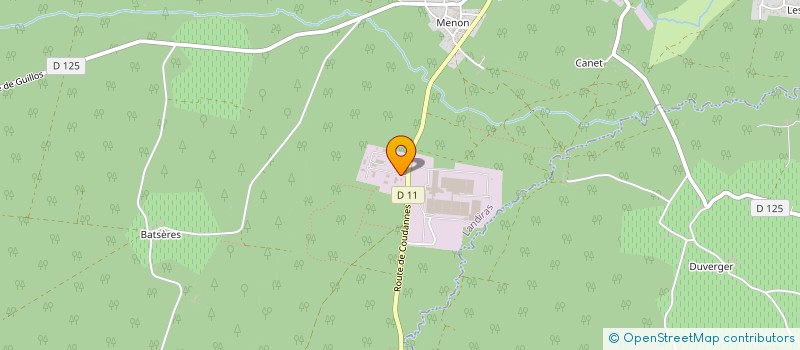 localisation de l'entreprise LANDIDAM  LANDIRAS