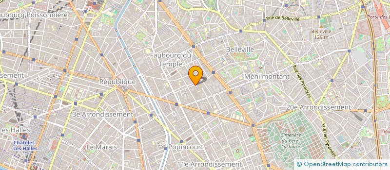 localisation de l'entreprise LANDIER  PARIS