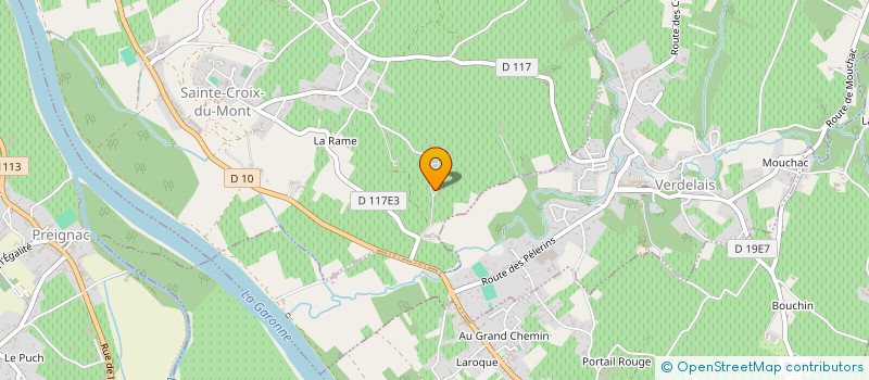 localisation de l'entreprise LANDIMECA à CARDAN