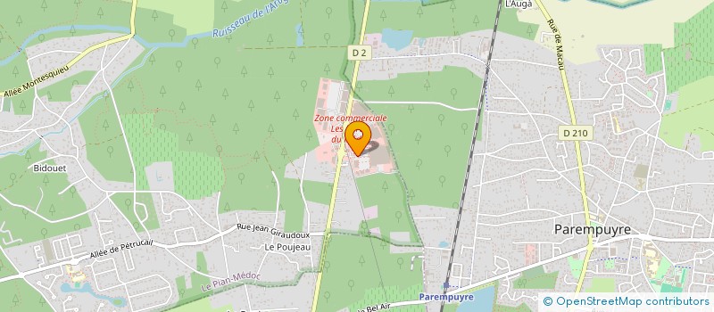 localisation de l'entreprise LANDIS à LE PIAN-MEDOC