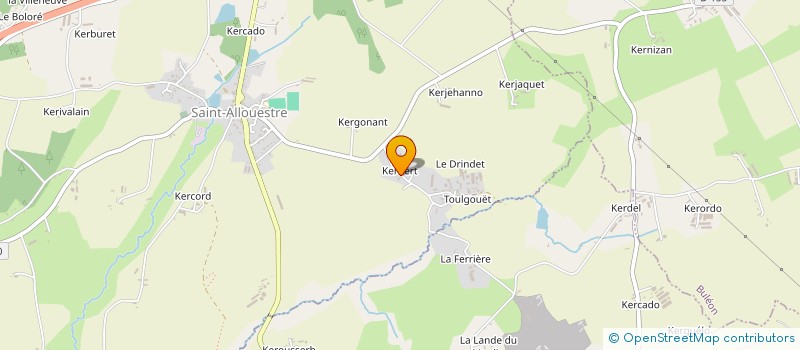 localisation de l'entreprise LANDIVIN à SAINT-ALLOUESTRE