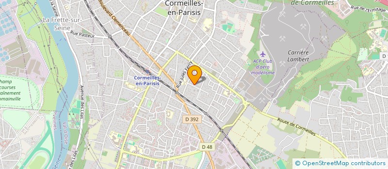 localisation de l'entreprise LANDOFA à CORMEILLES-EN-PARISIS