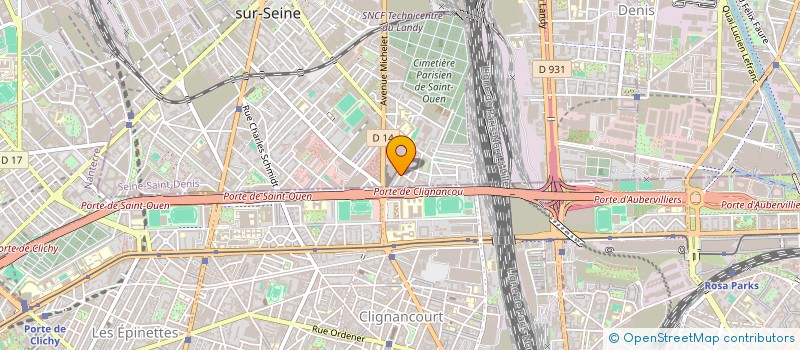 localisation de l'entreprise LANDOLSI  SAINT-OUEN-SUR-SEINE