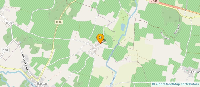 localisation de l'entreprise LANDON à BASSAC