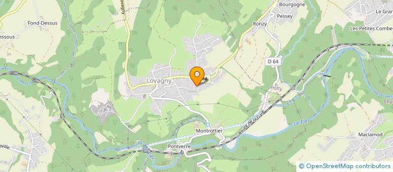 localisation de l'entreprise LANDON ARBITRATION  LOVAGNY