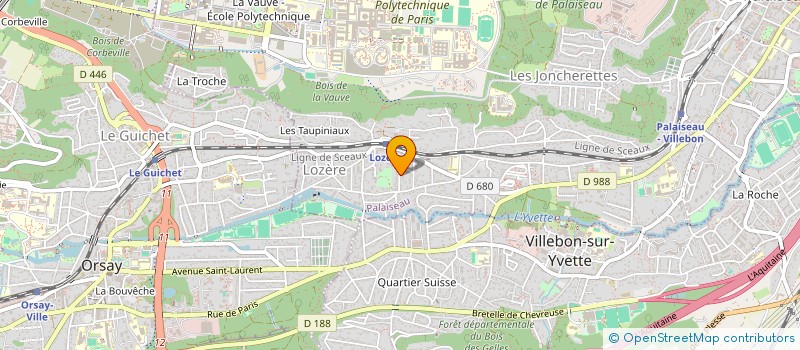 localisation de l'entreprise LANDOULSI SARL  PALAISEAU