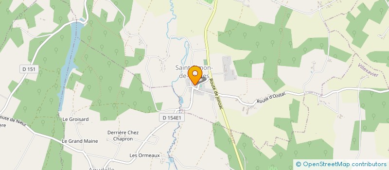 localisation de l'entreprise LANDREAU ET FILS à LEOVILLE