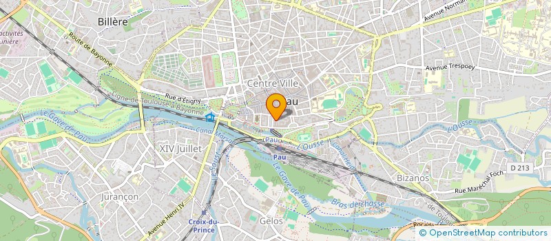 localisation de l'entreprise LANDRIC MERCIER à PAU