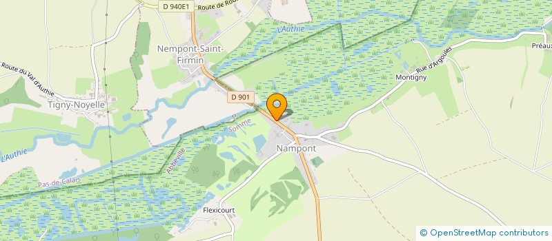 localisation de l'entreprise LANDRIEUX  FOREST-MONTIERS