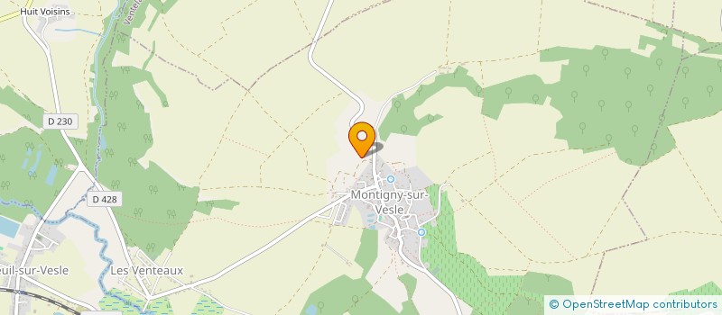 localisation de l'entreprise LANDRIEUX  MONTIGNY SUR VESLE