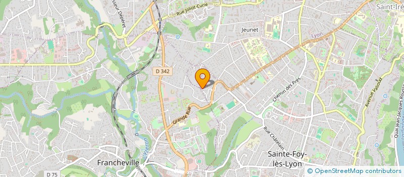 localisation de l'entreprise LANDROVAL  SAINTE-FOY-LES-LYON