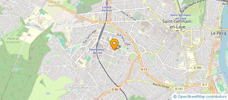 localisation de l'entreprise LANDRY à SAINT-GERMAIN-EN-LAYE