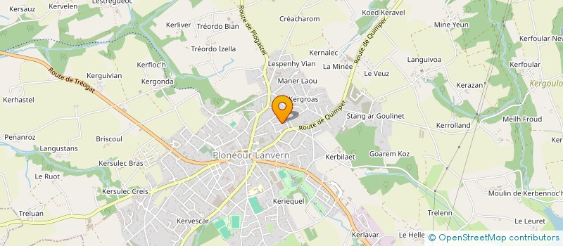 localisation de l'entreprise LANDS'END RECORDS à PLONEOUR-LANVERN