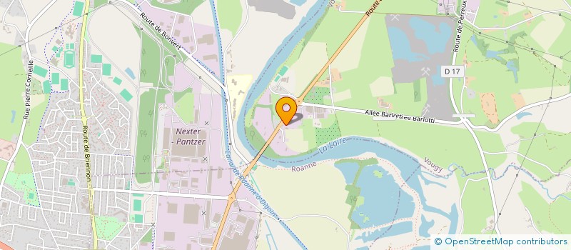 localisation de l'entreprise LANDSCAPE RIVE DROITE  VOUGY