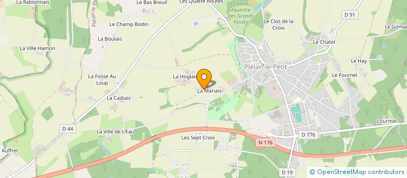 localisation de l'entreprise LANDSCAPES & CIE  PLELAN-LE-PETIT