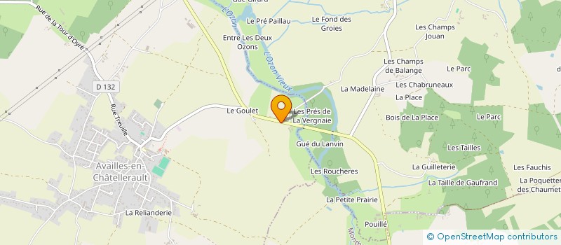 localisation de l'entreprise LANDSEM à NAINTRE