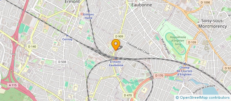 localisation de l'entreprise LANDSON à EAUBONNE