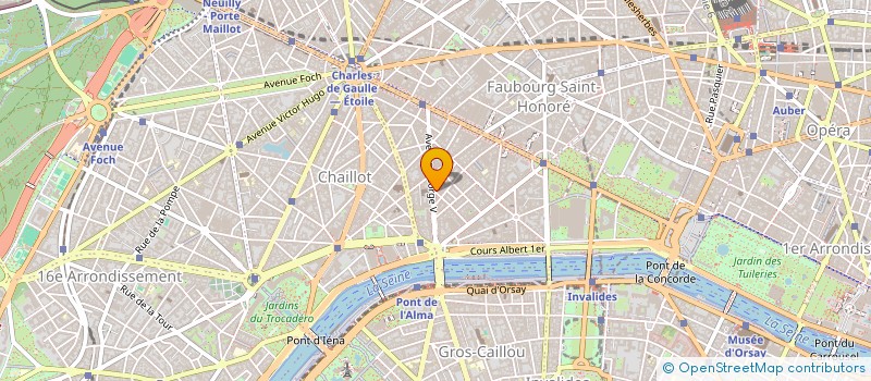 localisation de l'entreprise LANDTEL FRANCE à PARIS