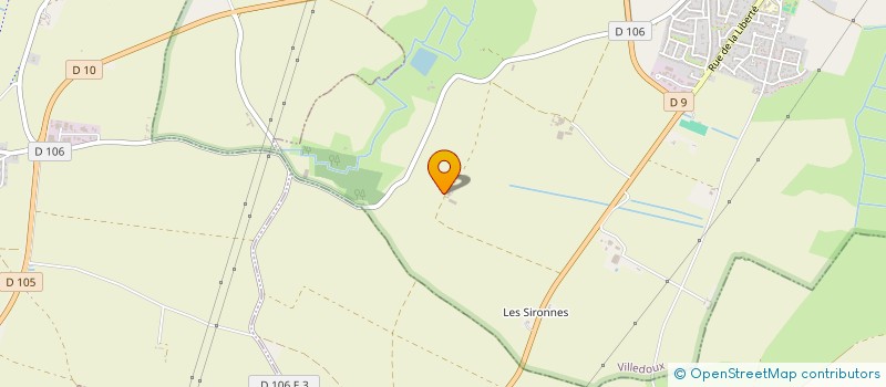 localisation de l'entreprise LANDUREAU  VILLEDOUX