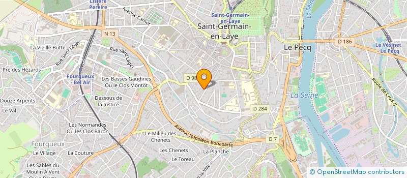 localisation de l'entreprise LANDY  SAINT-GERMAIN-EN-LAYE