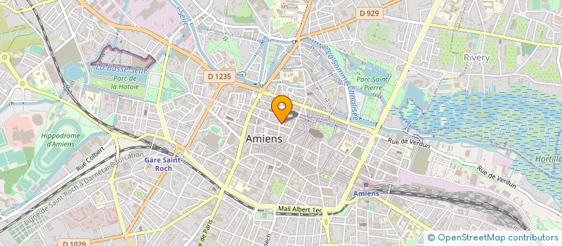 localisation de l'entreprise LANDY BIJOUTERIE JOAILLERIE  AMIENS