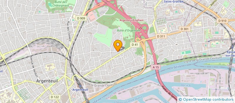 localisation de l'entreprise LANDY VIP  ARGENTEUIL