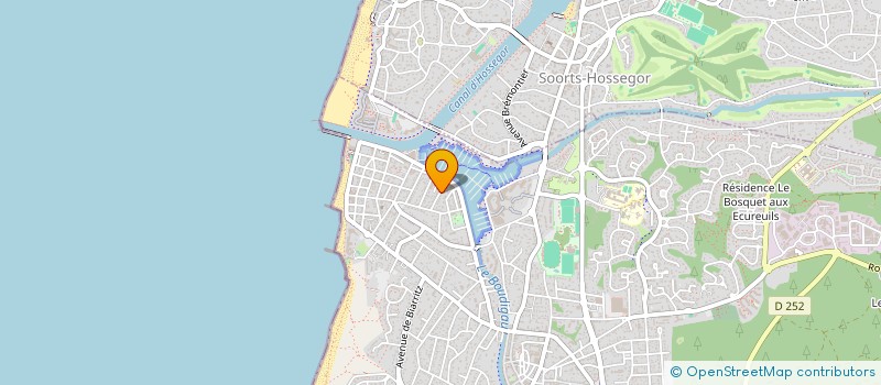 localisation de l'entreprise LANDYMAN SERVICES à CAPBRETON