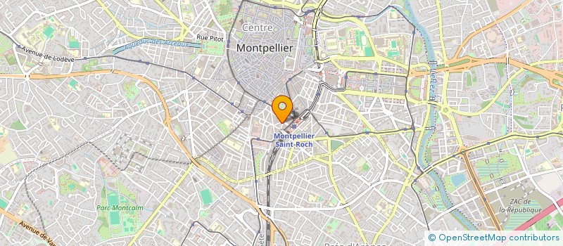 localisation de l'entreprise LANE XANG à MONTPELLIER