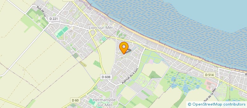 localisation de l'entreprise LANEENNE à HERMANVILLE-SUR-MER