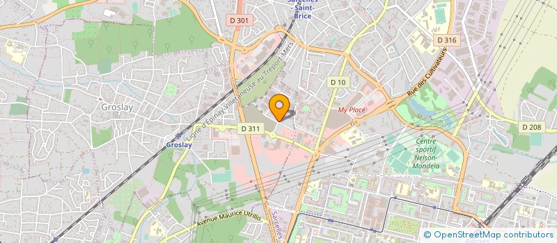 localisation de l'entreprise LANETCIE à GROSLAY