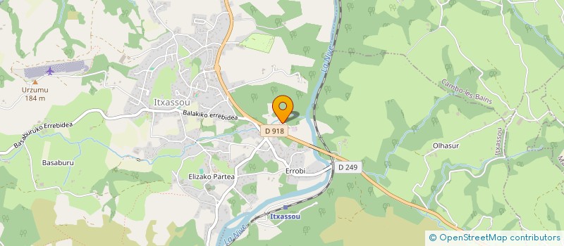 localisation de l'entreprise LANETIK HOLDING  ITXASSOU