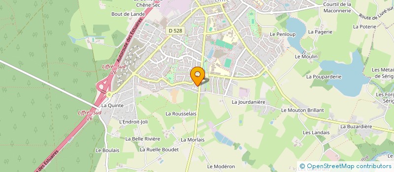 localisation de l'entreprise LANEXAE  LIFFRE