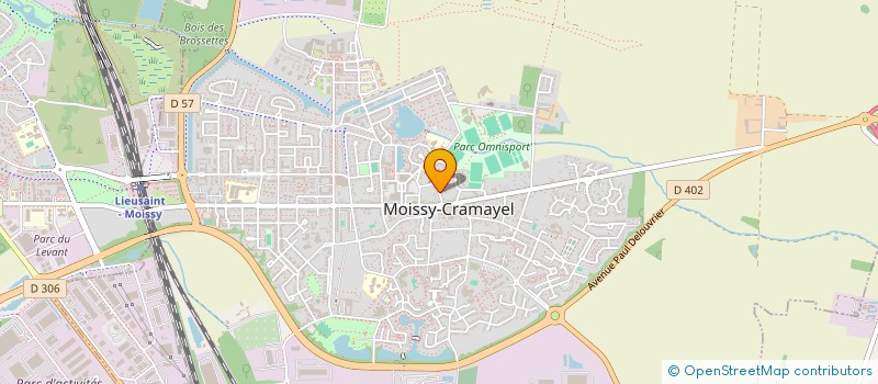 localisation de l'entreprise LANEY  MOISSY-CRAMAYEL