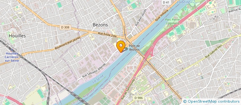 localisation de l'entreprise LANEZAH à BEZONS