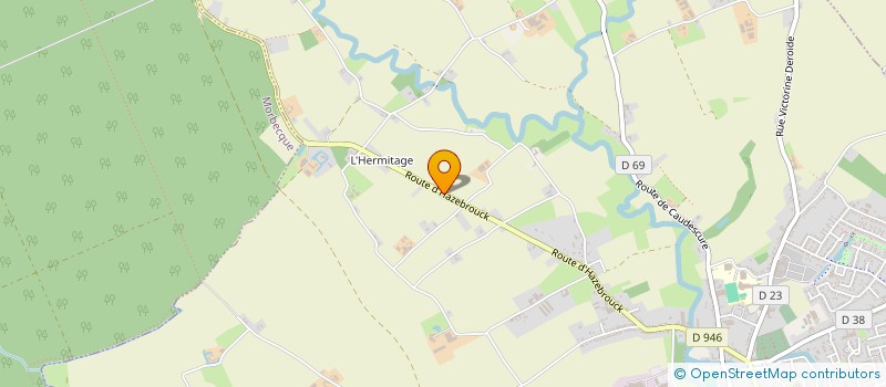 localisation de l'entreprise LANFRANCHI  MERVILLE