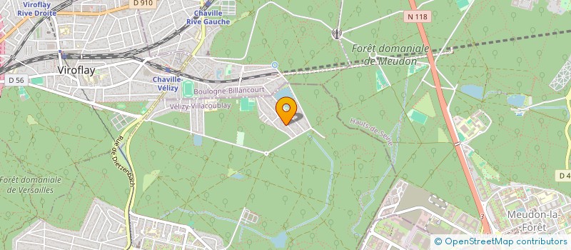 localisation de l'entreprise LANFRANCHI-SEISS  VELIZY-VILLACOUBLAY