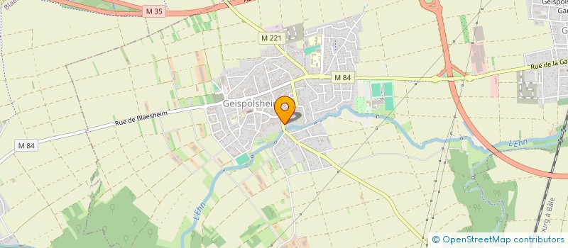 localisation de l'entreprise LANG CONSULTING  GEISPOLSHEIM