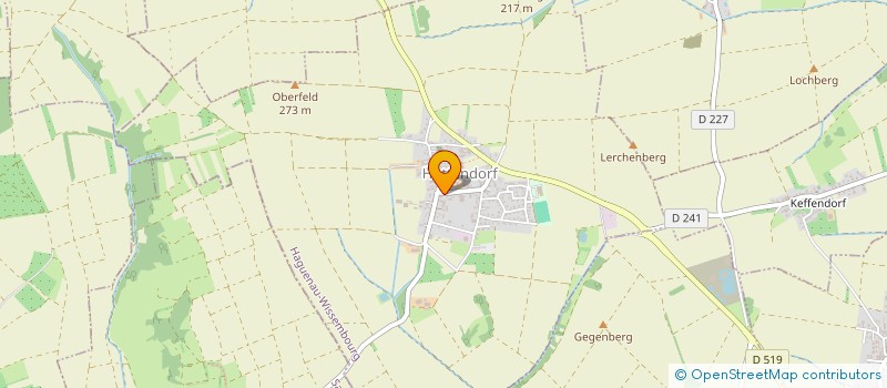 localisation de l'entreprise LANG ENERGIE  HUTTENDORF