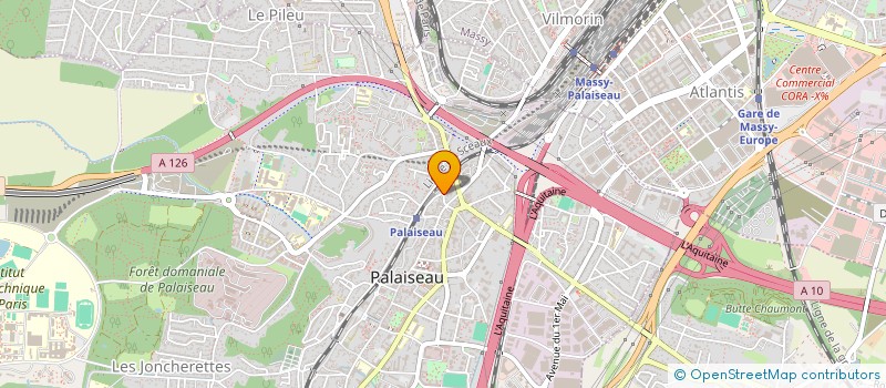localisation de l'entreprise LANG'UP ASSOCIATION POUR LA DIFFUSION DES LANGUES à PALAISEAU