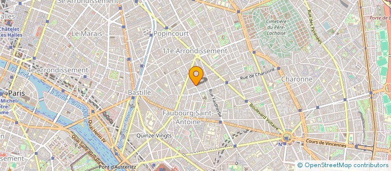 localisation de l'entreprise LANGA FRANCE MULTISERVICES  PARIS